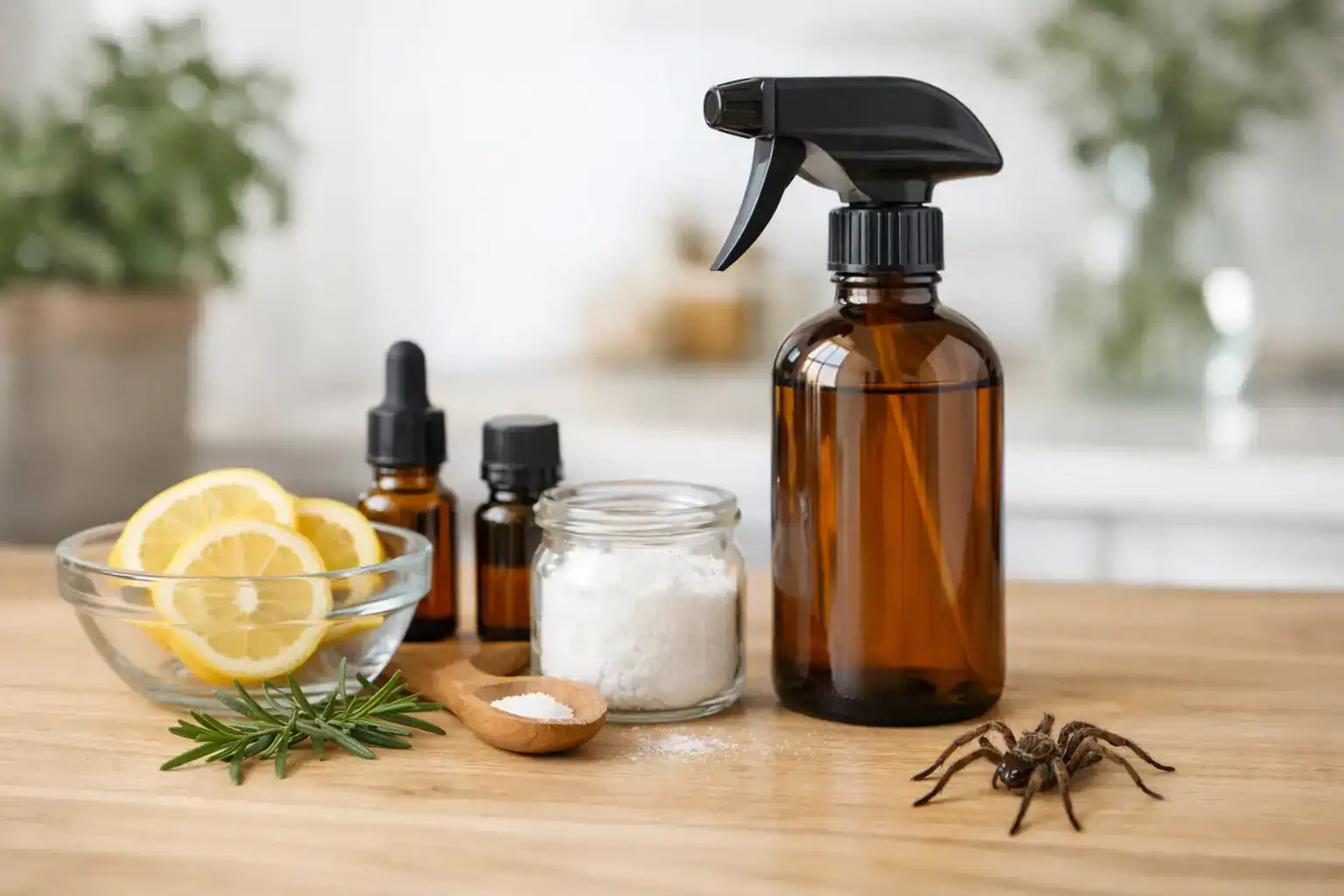 Natural DIY Spider Sprays for Around the Home