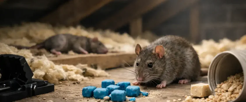 Why DIY Rat Baits Often Fail in Roof Voids