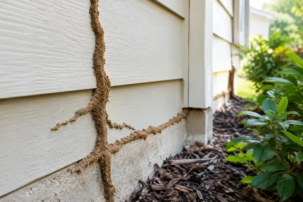 How to Identify Termite Mud Tubes Around Your Home
