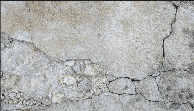 Spalling concrete surface Colorado Springs