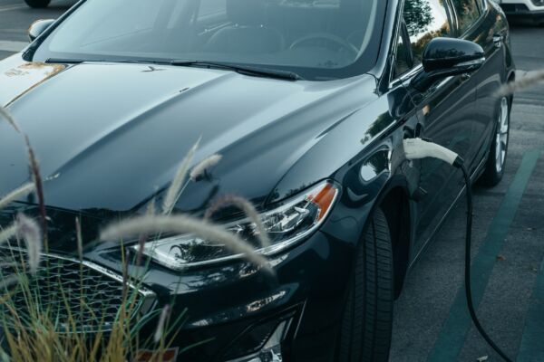 Electric car from pexels