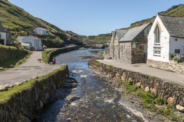 The harbour at Boscastle, Cornwall. ©National Trust Images Hugh Mothersole