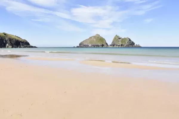 Holywell beach, North Cornwall. National Trust Images John Gerrish