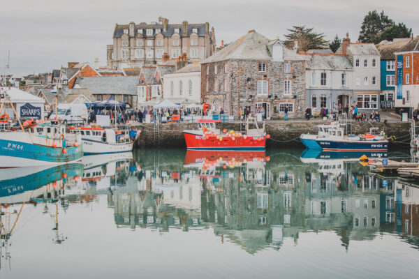 Padstow Harbour at Padstow Christmas Festival