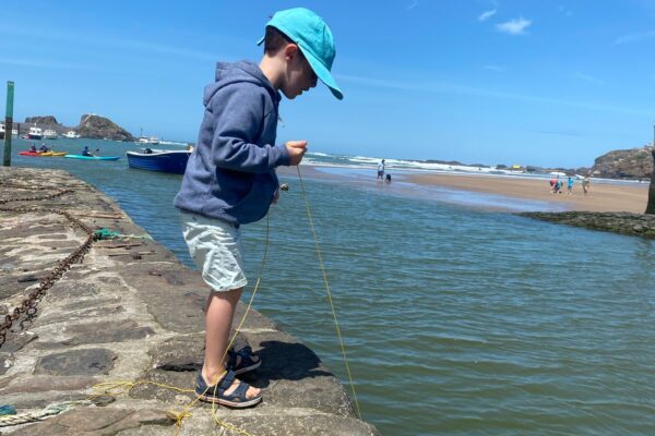 Crabbing Bude