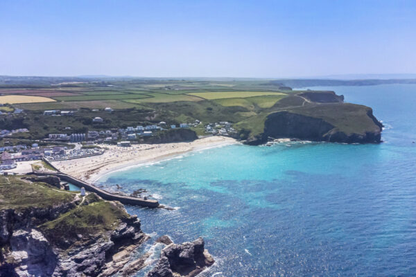 Portreath drone Beach House Cornish Stays 16