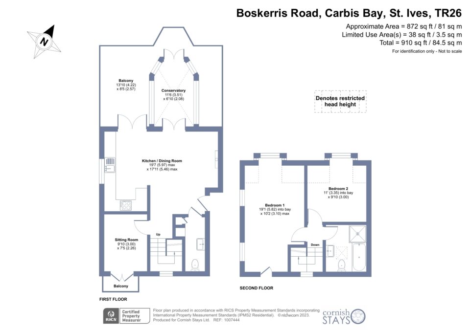 Floor plan for Topaz