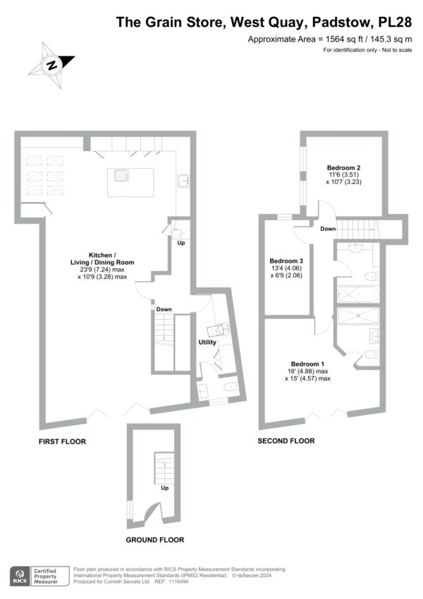 Floor plan for The Grain Store
