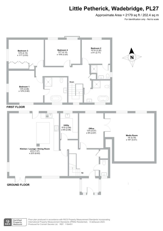 Floor plan for Kismet
