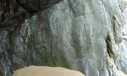 Crantock’s Secret Carving