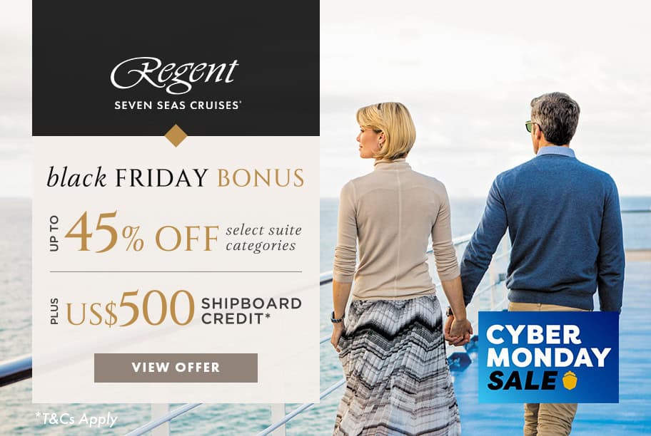 Regent Seven Seas Black Friday Bonus