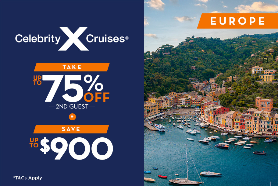 Celebrity - Save 75% + Up to $900