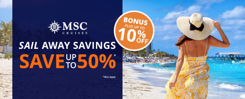 MSC Sail Away Savings