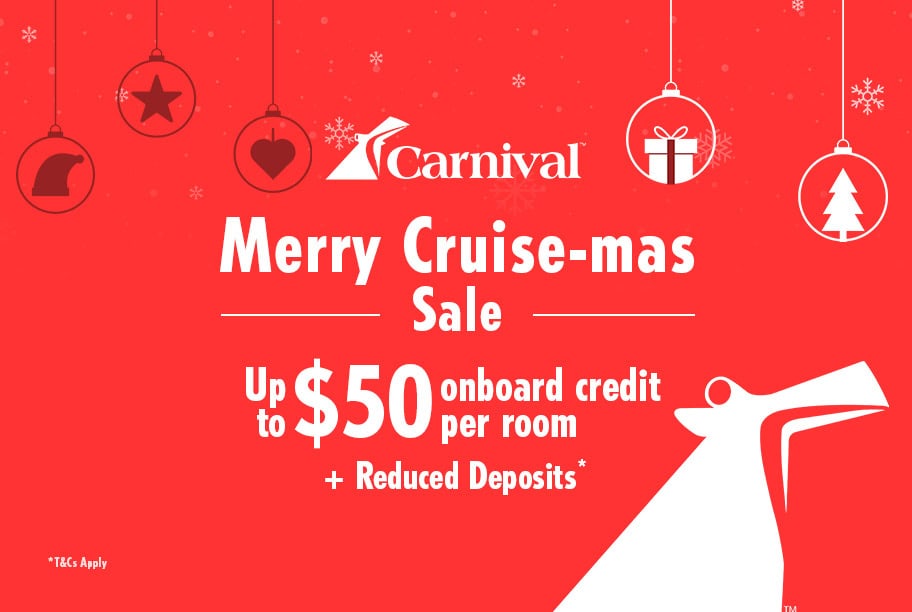 Carnival - Merry Cruise-mas Sale