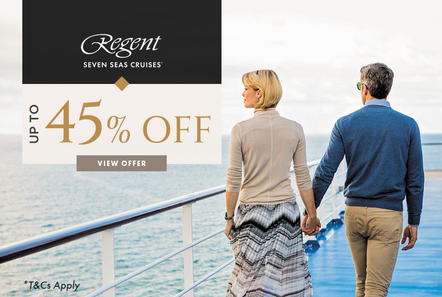 Regent Seven Seas Up to 45% Off