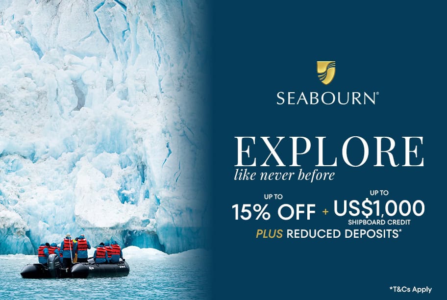 Seabourn - Explore like never before up to 15% off