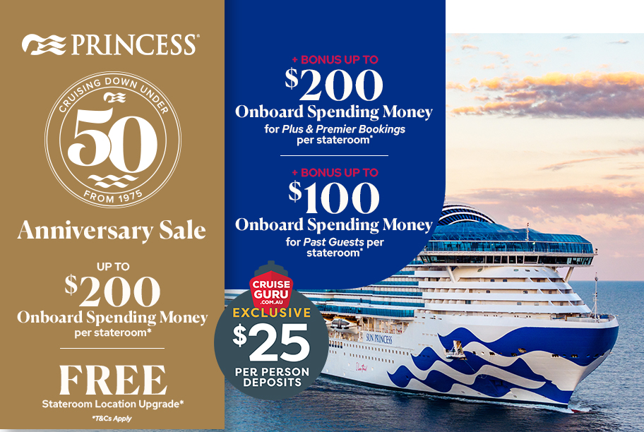 Princess' 50th Anniversary Sale