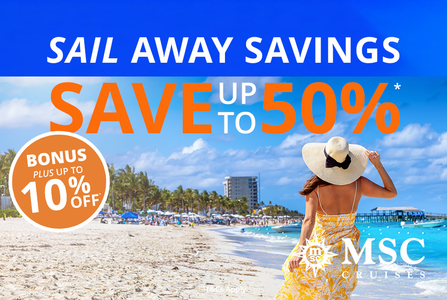 MSC Sail Away Savings