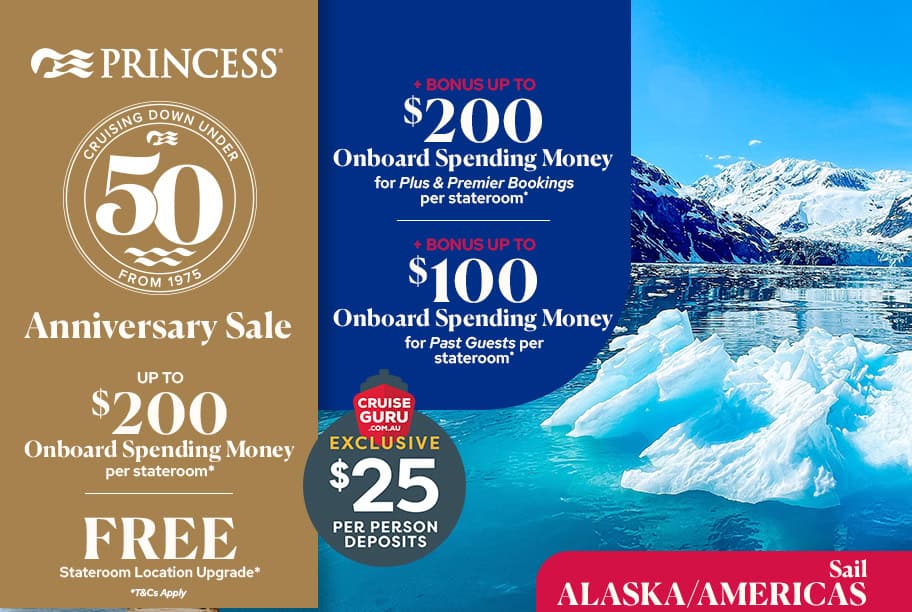 Princess 50th Anniversary Sale