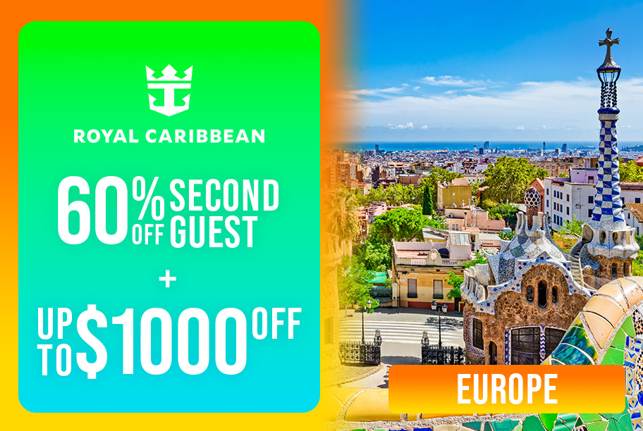 Royal Caribbean - Save 60% + Up to $1000 Off