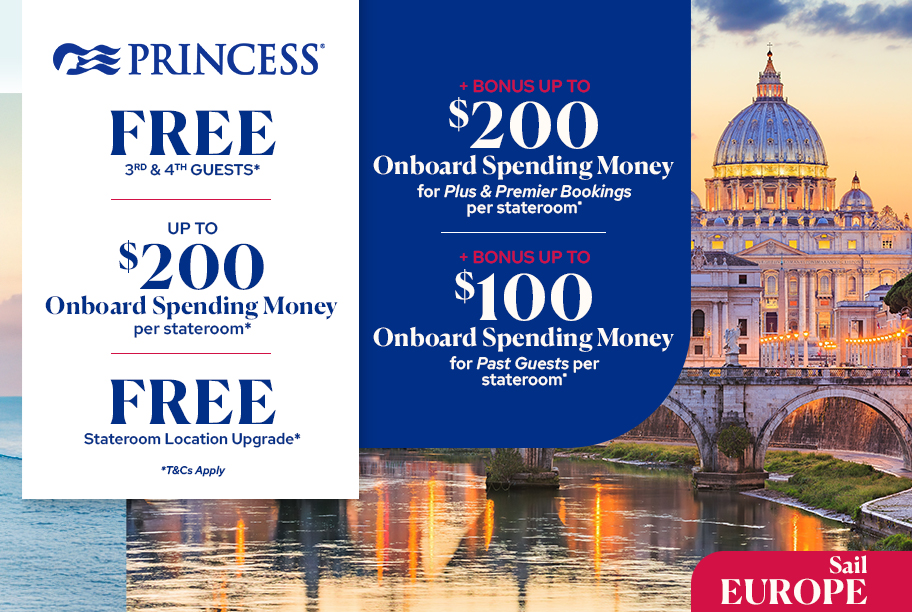 Princess 50th Anniversary Sale