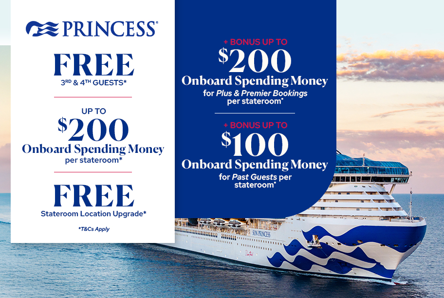 Princess 50th Anniversary Sale