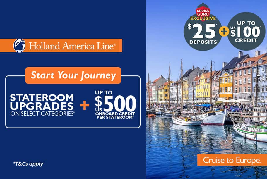 Holland America Start Your Journey