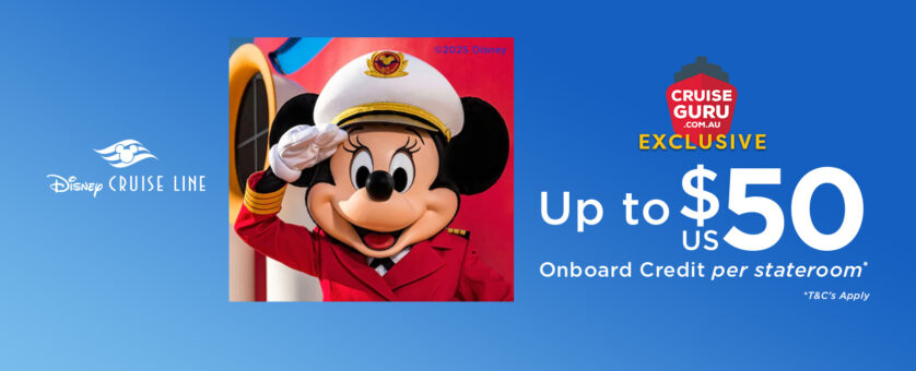 Disney Up to US$50 Onboard Credit