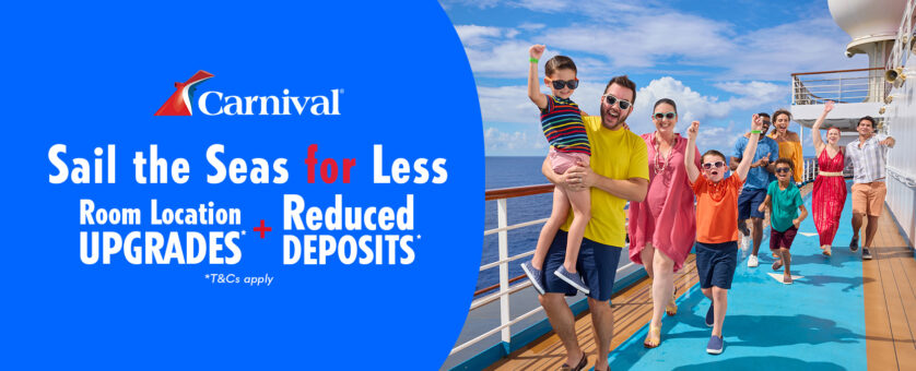 Carnival Sail the Seas for Less