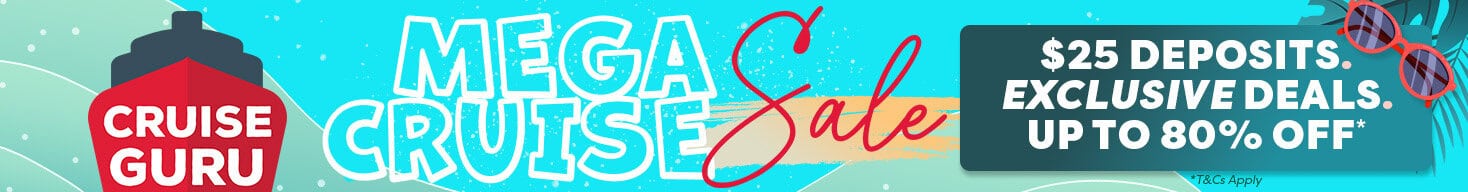 Mega Cruise Sale - On Now!