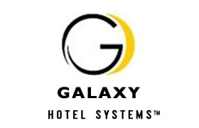 PMI by d2o logo featuring Galaxy Hotel Systems branding and modern design elements.