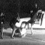 Rodney King beating recording by a concerned person.