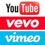 YouTube ,Vimeo & Vevo