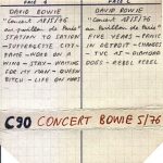 David Bowie 1976-05-18 Paris ,Pavillion de Paris (Low gen) – SQ -8
