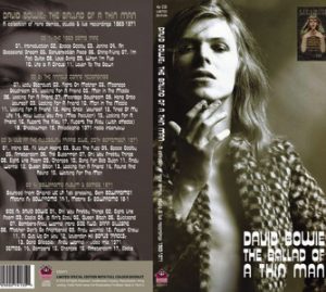 David Bowie The Ballad Of A Thin Man - A Collection Of Rare Demos, Studio & Live Recordings 1969-1971 - 4CD Long Box Set - SQ 8-9