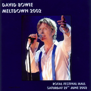David Bowie 2002-06-29 London ,Royal Festival Hall ,Meltdown Festival - Meltdown 2002 - SQ -9