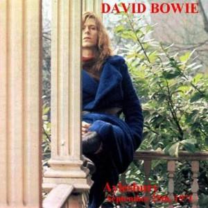 David Bowie 1971-09-25 Aylesbury ,Borough Assembly Rooms (Friars) (RAW master) - SQ 8+