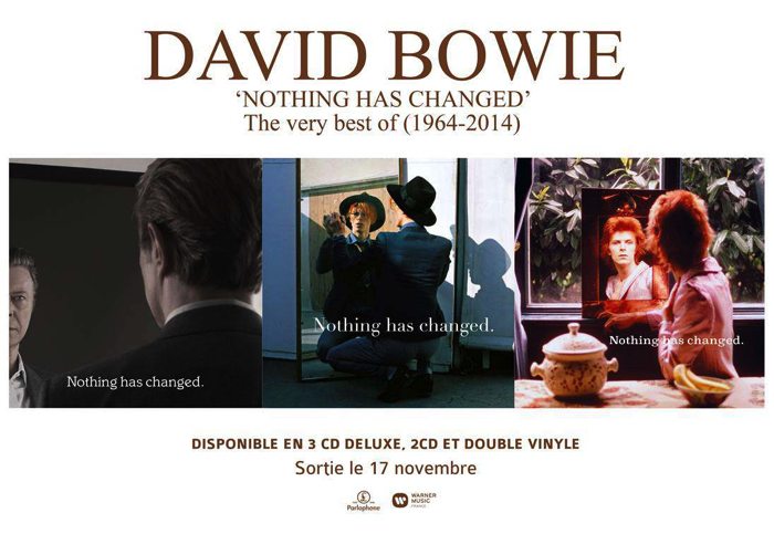 David Bowie Nothing Has Changed -Triple CD set