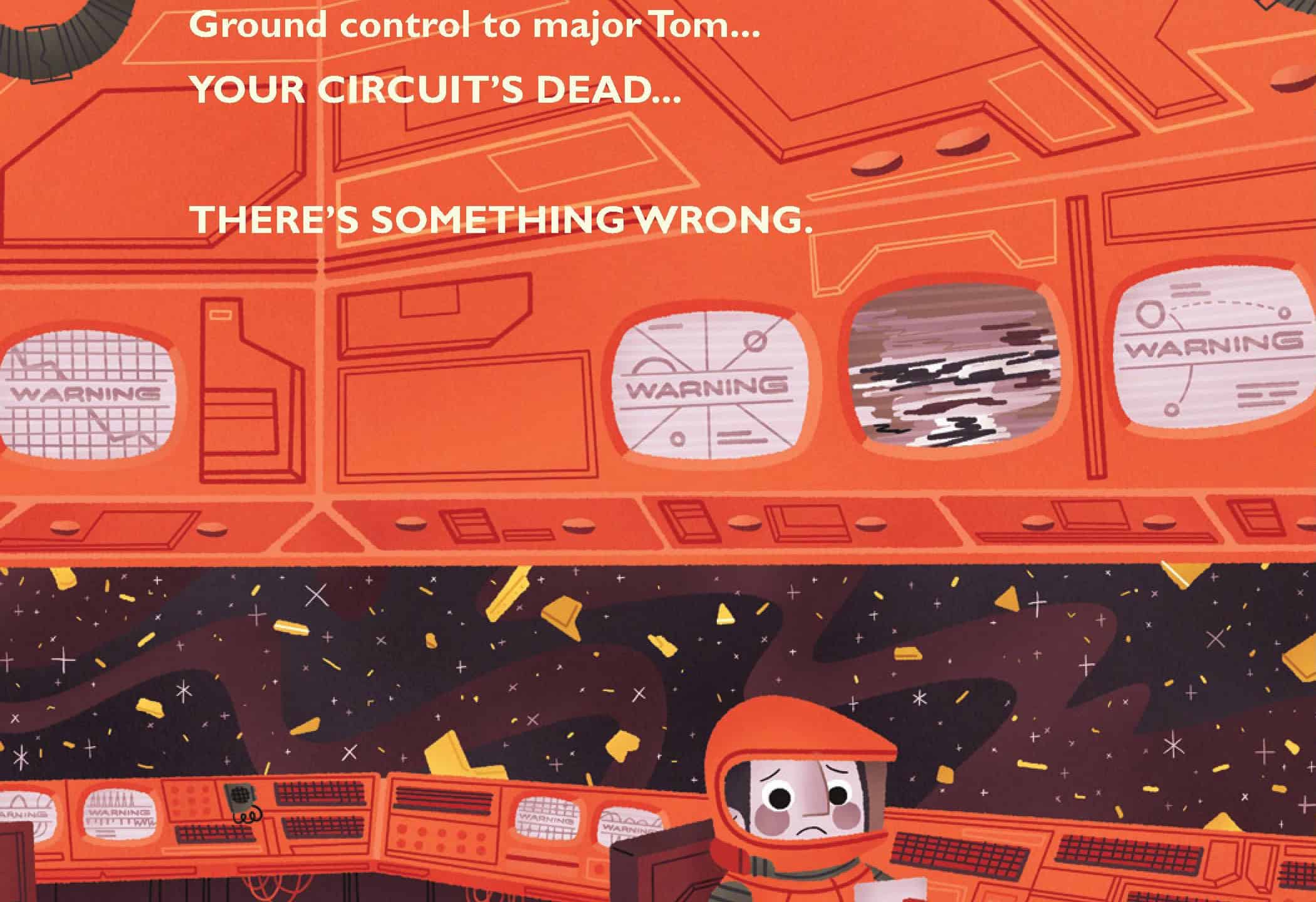 David Bowie’s “Space Oddity’” Recreated As Children’s Book