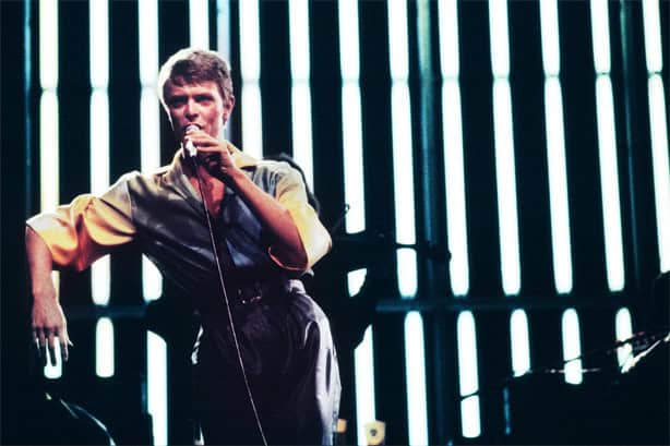 David Bowie Silent footage from Dallas 1978-04-10