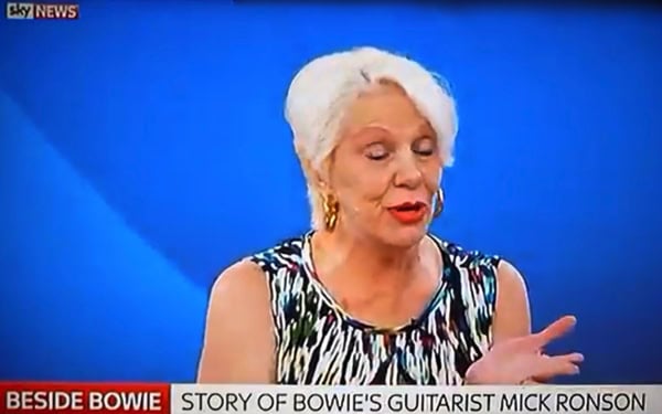 Video :Angie Bowie talks about the new movie ‘Beside Bowie: The Mick Ronson Story’