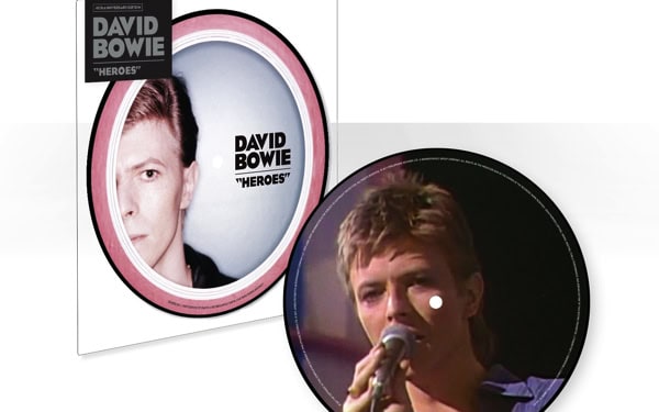 David Bowie’s “Heroes” to be released as limited edition picture-disc
