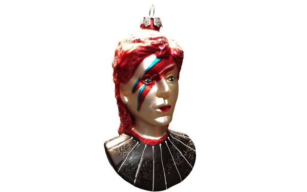Ziggy Stardust Christmas Decoration : David Bowie on your tree