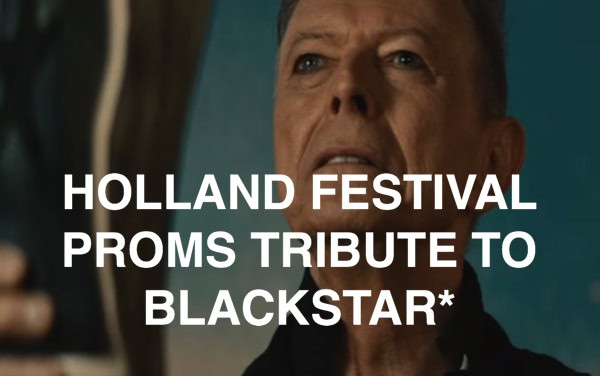 David Bowie s t a r g a z e Anna Calvi Soap & Skin Laetitia Sadier  Dutch premiere