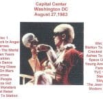 david-bowie-Washington 83 1st Night back