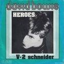 David Bowie Heroes – V-2 Schneider (Belgium 1977) estimated value € 10,00