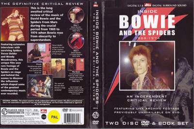 David Bowie Inside Bowie And The Spiders 1969-1974 - An Independant Critical Review - (2 Disc & Book set) (Documentary Unofficial Release)