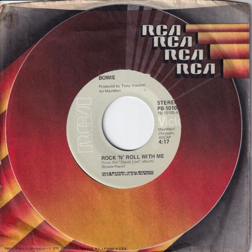 David Bowie Rock 'n' Roll With Me - Panic In Detroit (1974 US) estimated value € 20,00