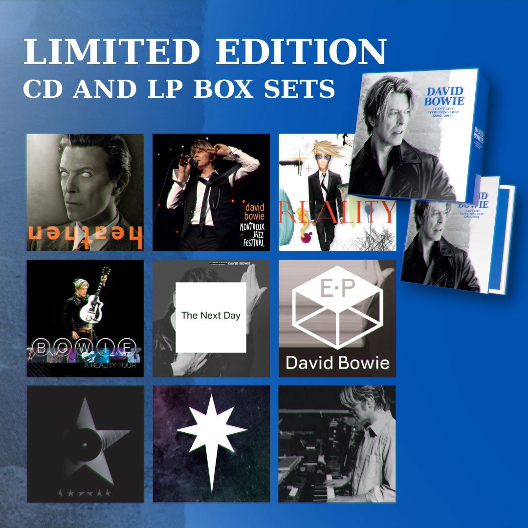 David Bowie 6. I can’t give everything away (2002 – 2016) Press release
