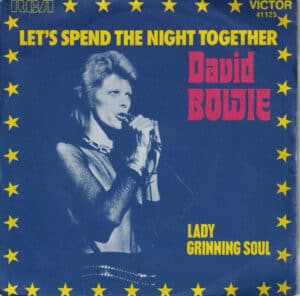 David Bowie Let's Spend The Night Together (1973 France)